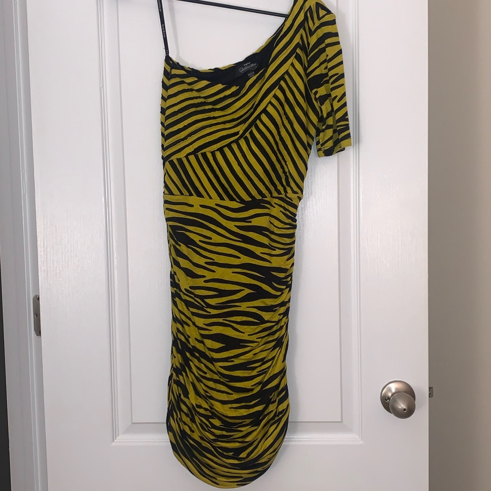 Bebe One Shoulder Dress